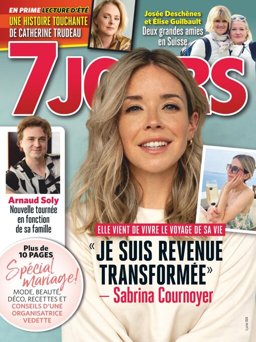 Détails du titre pour 7 Jours par TVA Publications Inc. - Disponible